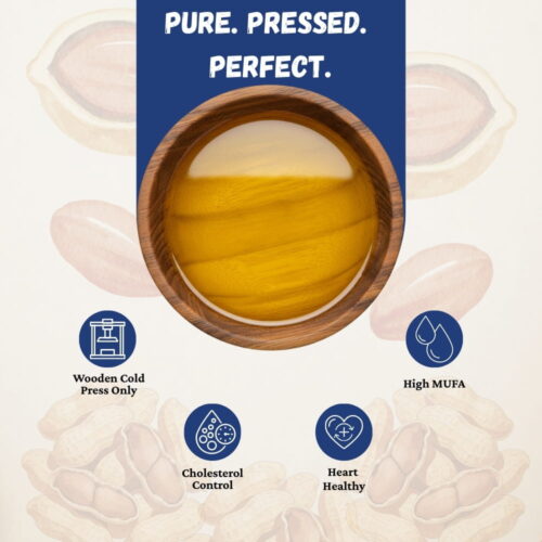 GROUNDNUT OIL KACCHI GHANI (1 LTR )