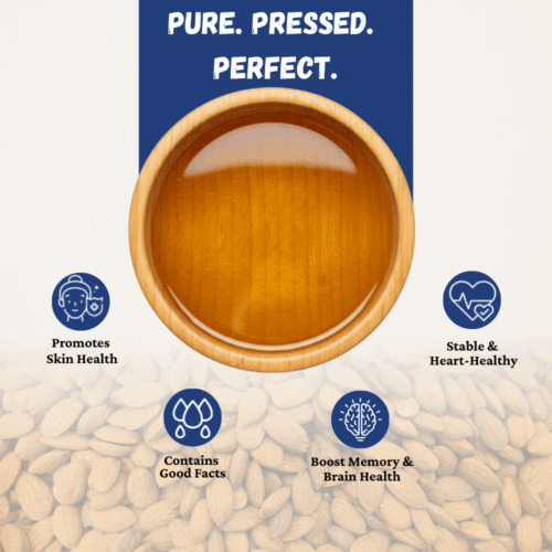 ALMOND OIL  WOODEN COLD PRESSED (100 ML)