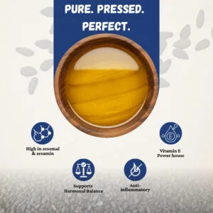 Wooden Cold Pressed Black Sesame Oil
