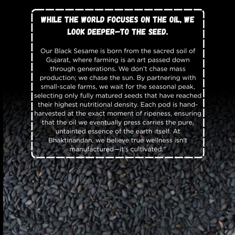 BLACK SESAME OIL WOODEN COLD PRESSED (1 LTR)