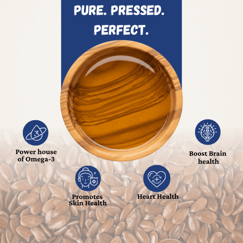 flaxseed oil 1 Wooden Cold Pressed Flaxseed Oil