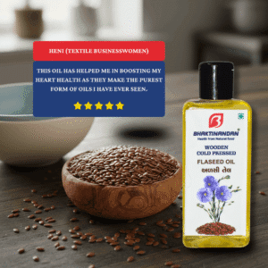 flaxseed oil 6 Wooden Cold Pressed Flaxseed Oil