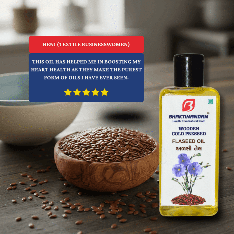 flaxseed oil 6 Wooden Cold Pressed Flaxseed Oil