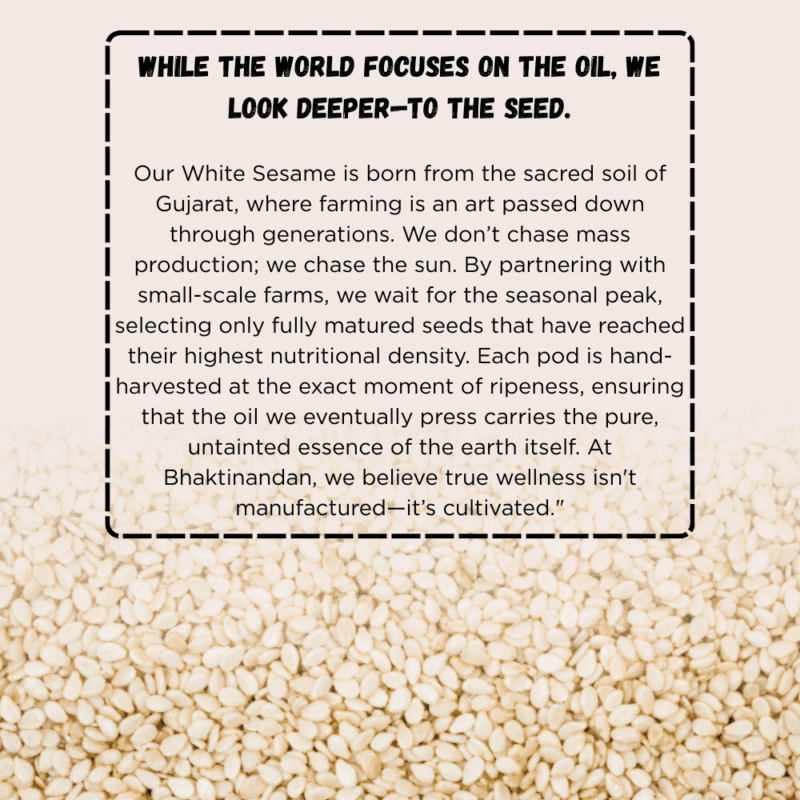 Wooden Cold Pressed White Sesame Oil