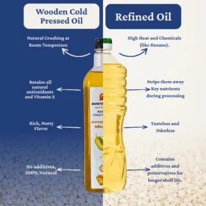 white sesame oil 4 Wooden Cold Pressed White Sesame Oil