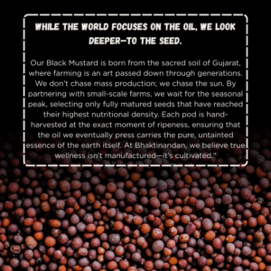 WOODEN COLD PRESS MUSTARD OIL (1 LTR)