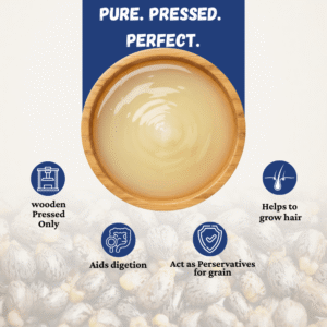 CASTER OIL COLD PRESSED (1 LTR) PURE