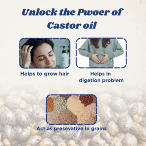 CASTER OIL COLD PRESSED (1 LTR) PURE