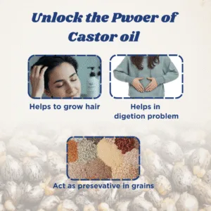 Wooden Cold Pressed Castor Oil