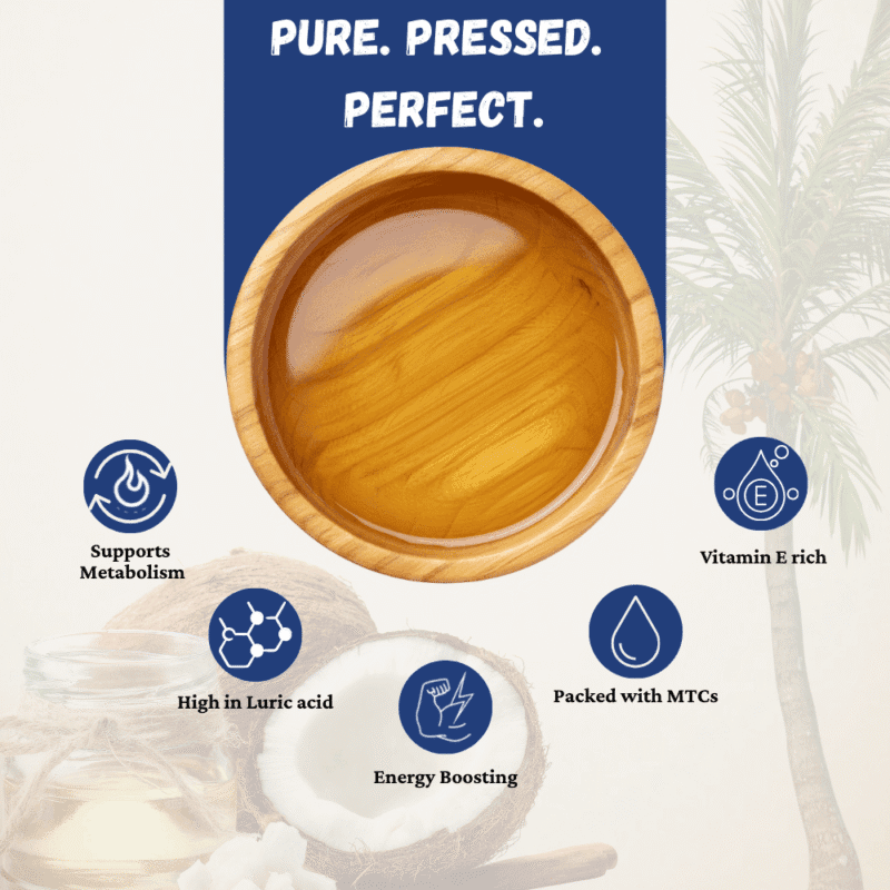 coconut oil 1 Wooden Cold Pressed Coconut Oil