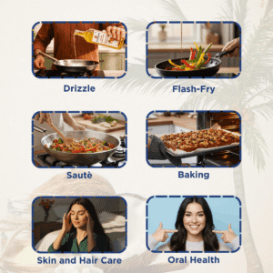 coconut oil 3 Wooden Cold Pressed Coconut Oil