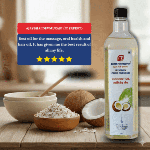 coconut oil 6 Wooden Cold Pressed Coconut Oil