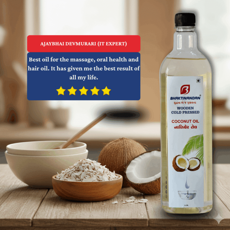 coconut oil 6 Wooden Cold Pressed Coconut Oil