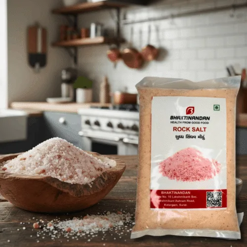 Bhaktinandan Natural Pink Rock Salt (Sindhav Salt)
